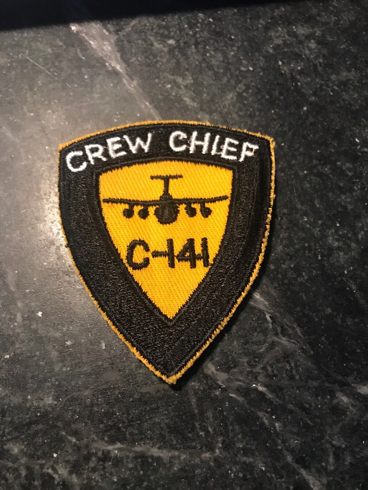 C-141 Crew Chief 436th OMS Squadron Rare Vtg 70s 80s Patch 3” USAF Dover AFB