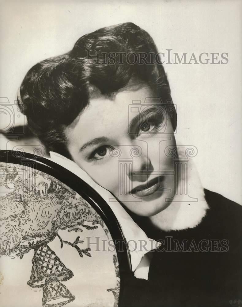 Press Photo Phyllis Kirk, American film and television actress. - hpp20315