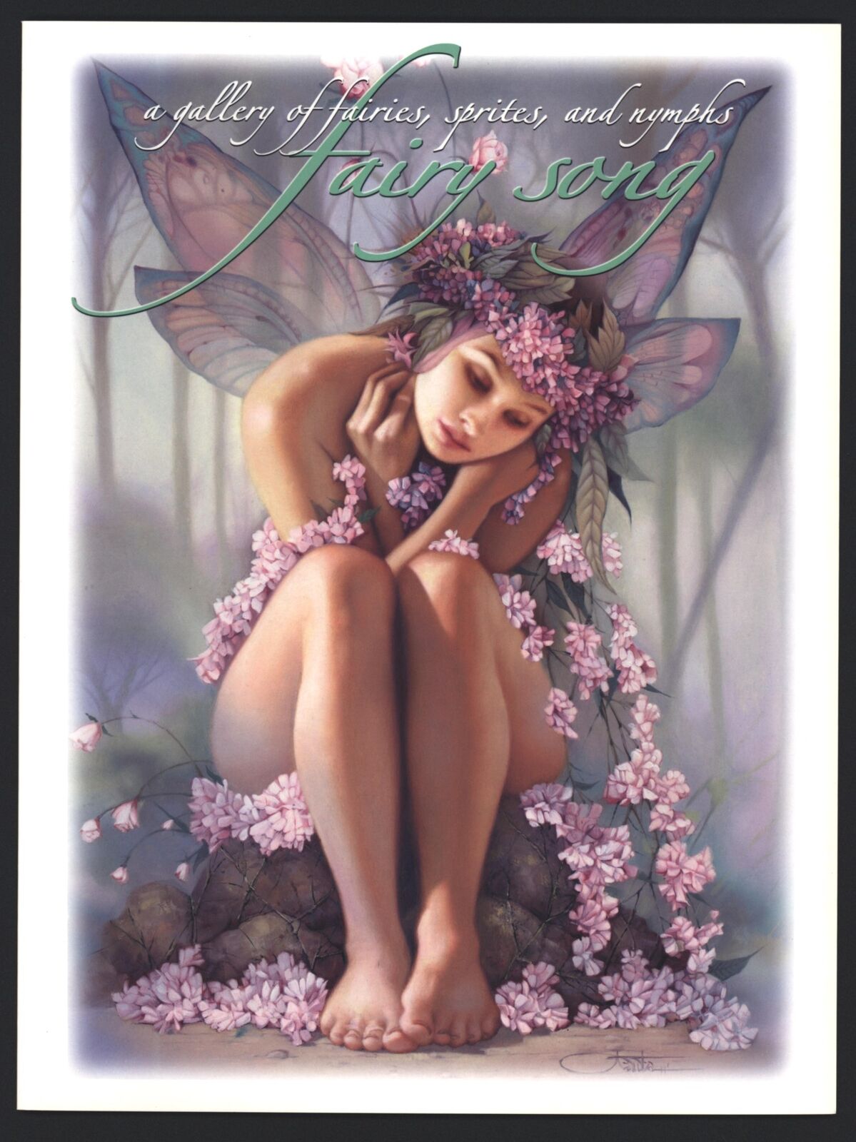 Fairy Song ~ SQP ~ softcover ~art book of fairies, sprites, and nymphs