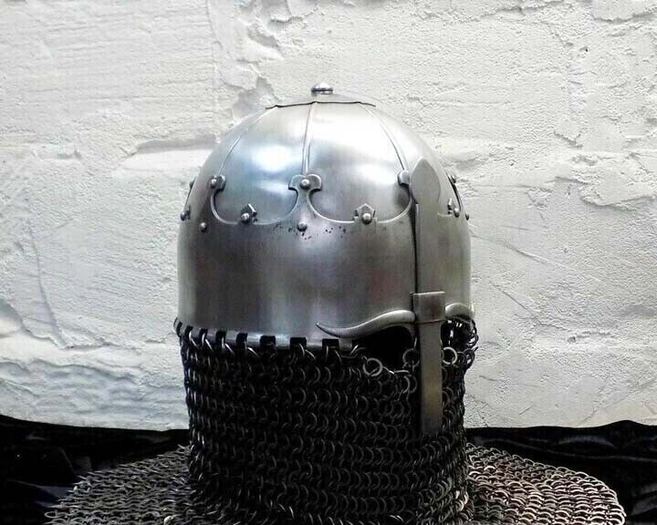 16GA Steel Early Medieval Ottoman Helmet Middle East Knight Armour