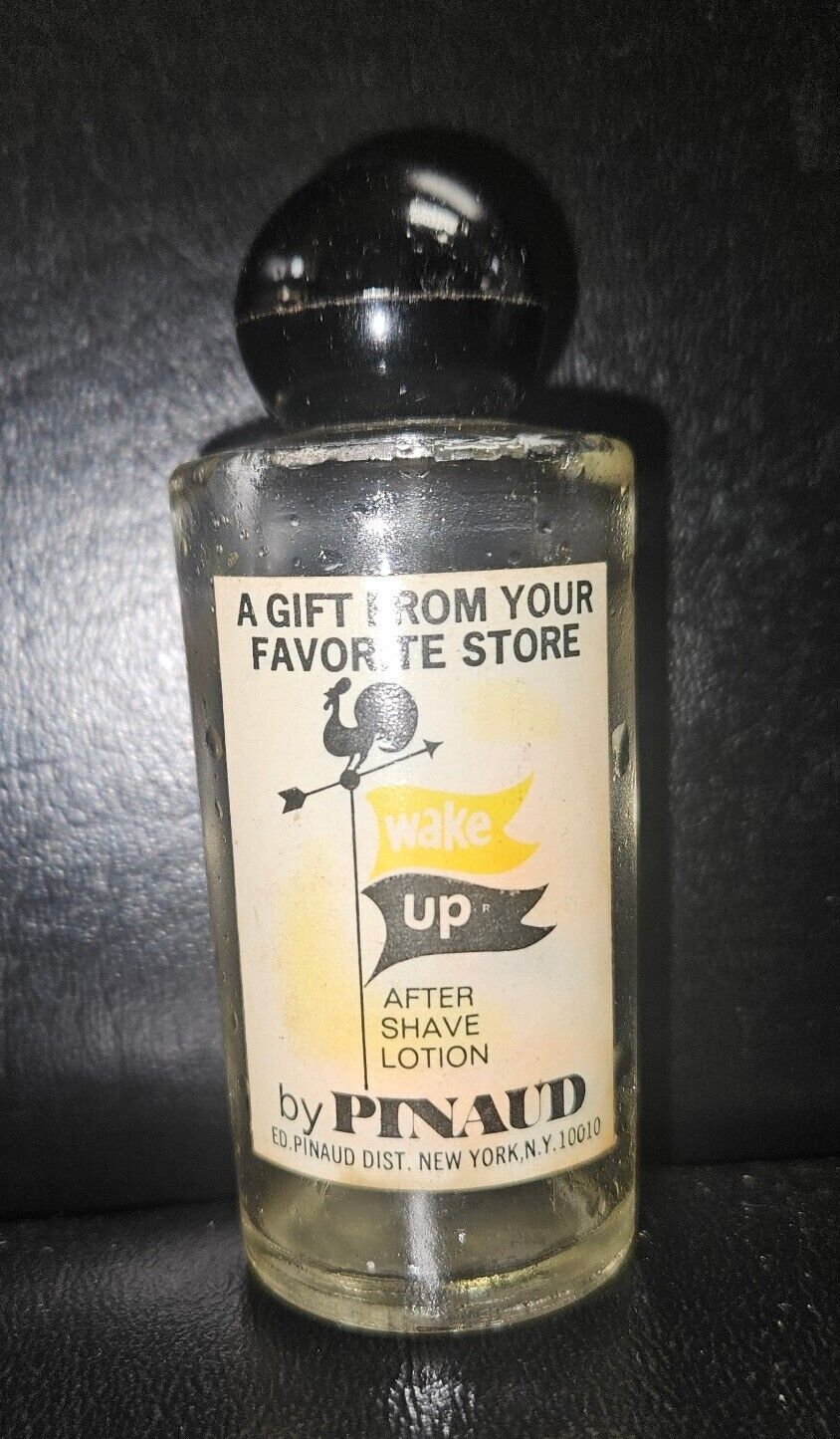 Vintage PINAUD After Shave Lotion Glass Bottle rare