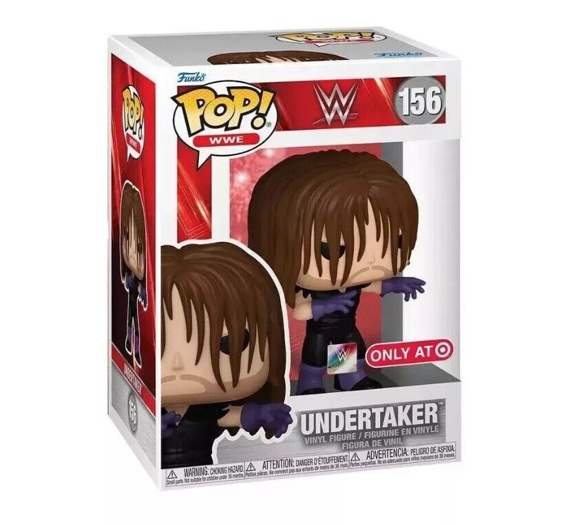 PRE-ORDER Funko POP WWE Cover Undertaker Retro Vinyl Figure Exclusive #156