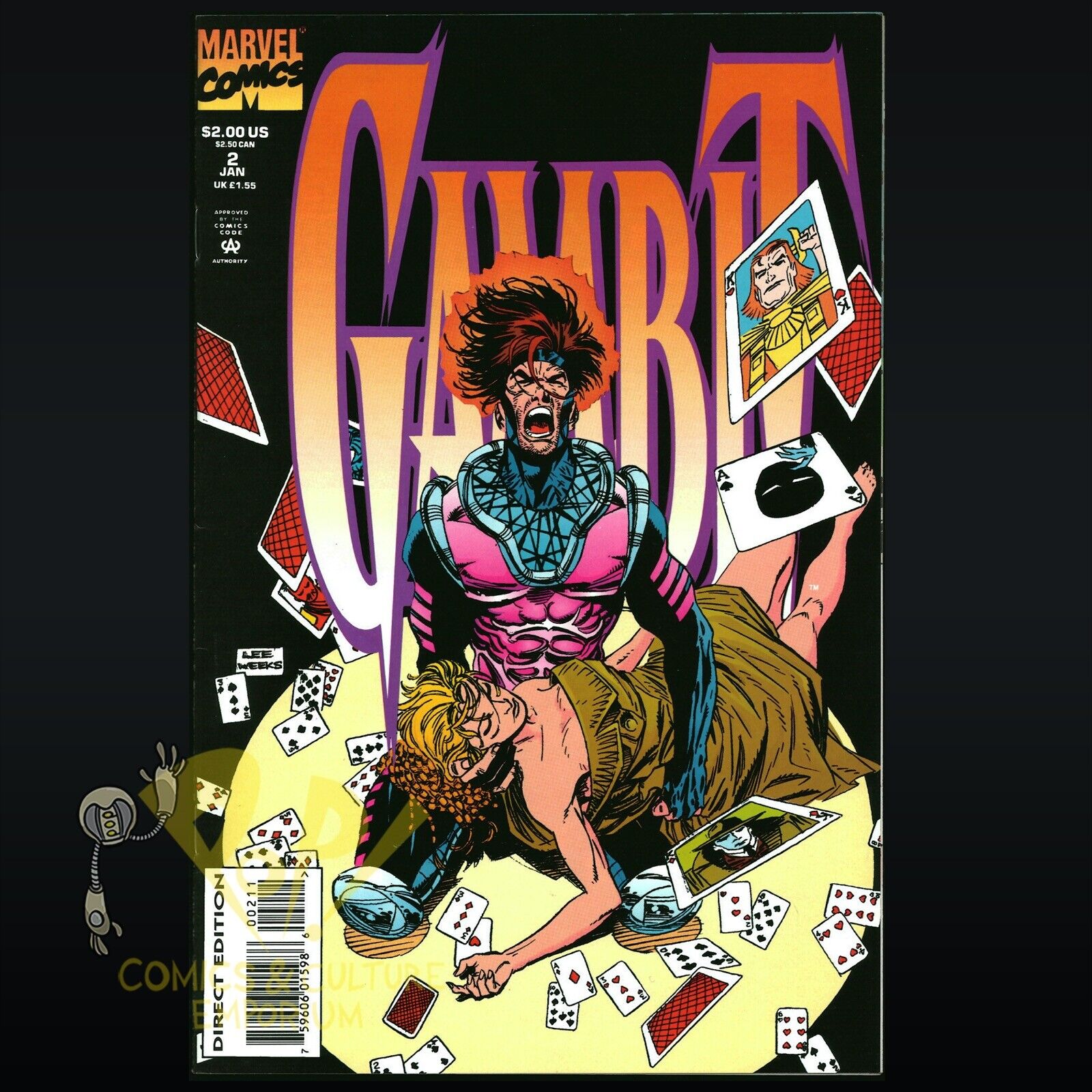 Marvel Comics GAMBIT #2 NICE Mid-Grade Copy