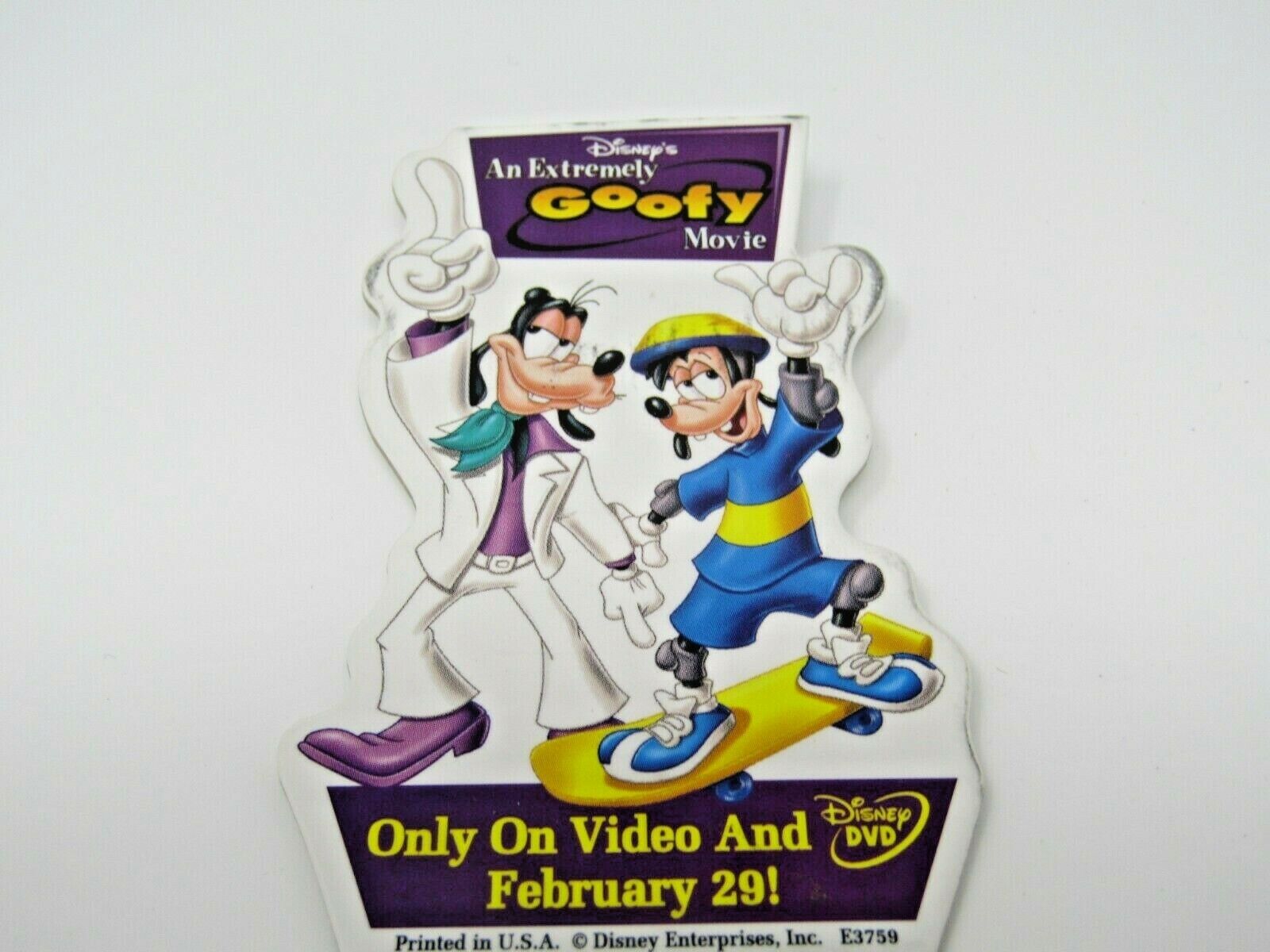 An Extremely Goofy Movie Pin Button Disney