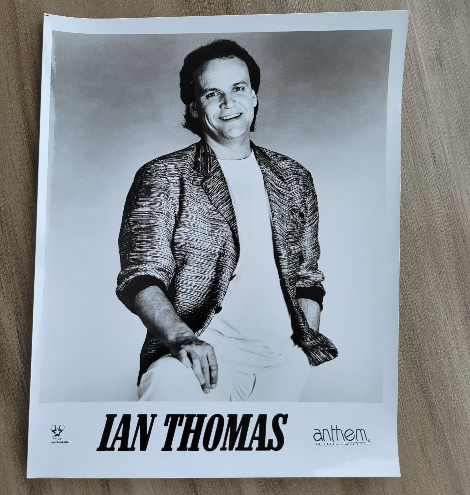 Ian Thomas Anthem Records 1980s Press Photos Canadian singer, songwriter