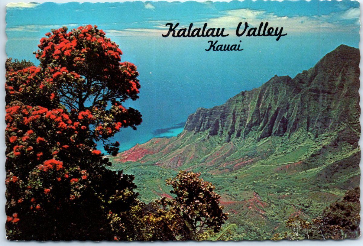 Postcard - Kalalau Valley, Kauai - Hawaii