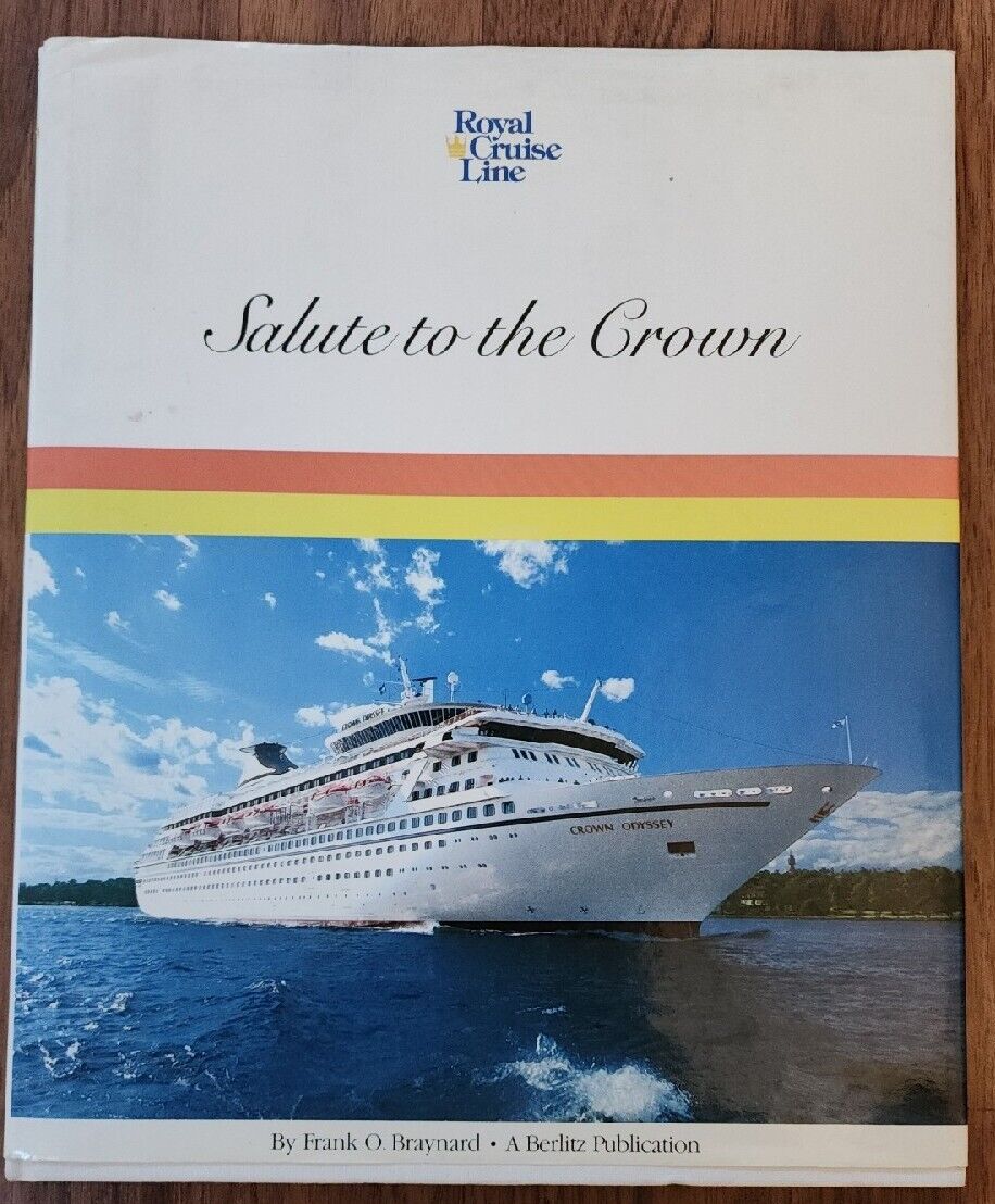 1988 Royal Cruise Line CROWN ODYSSEY Book - \