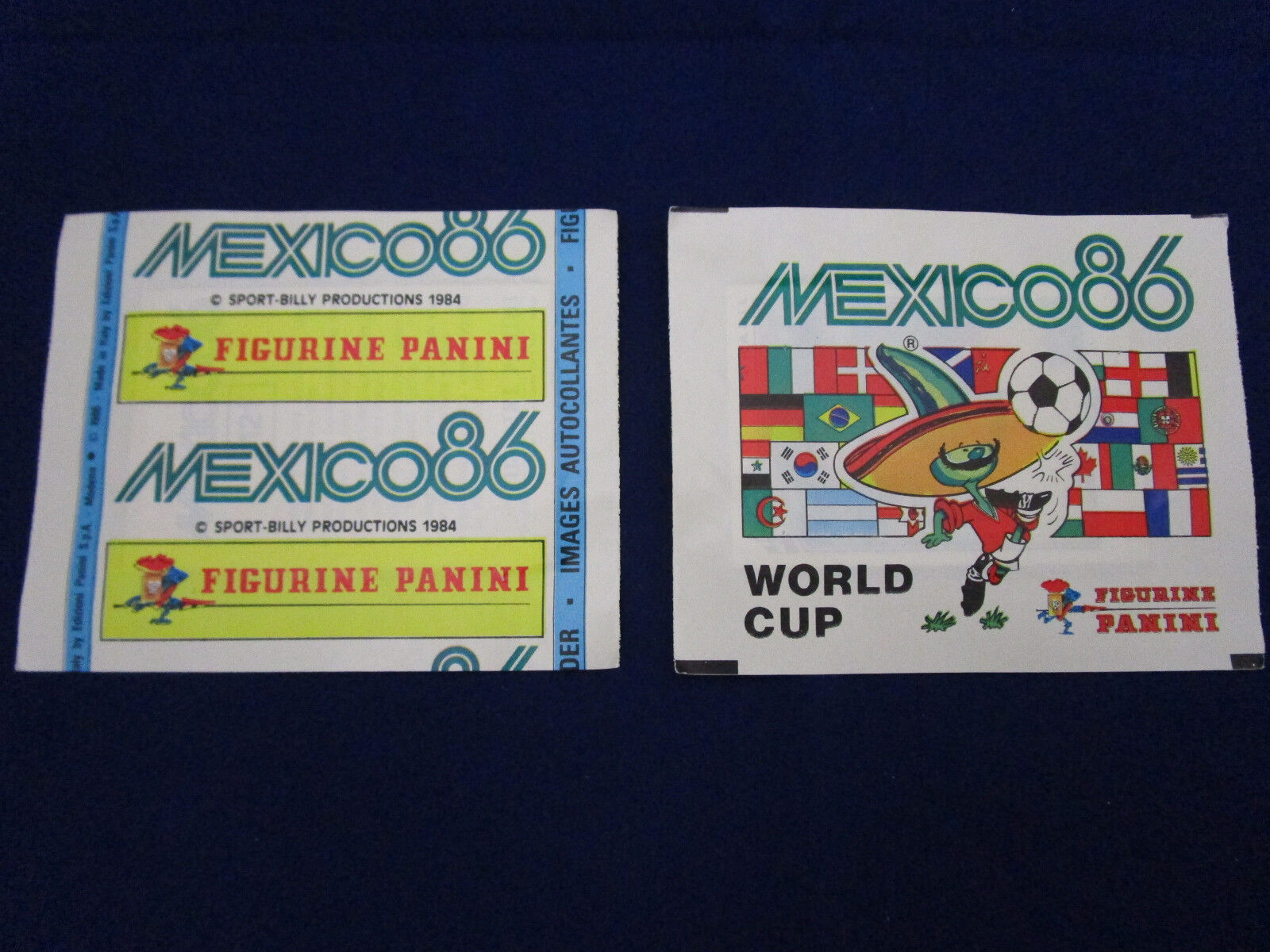 1986 Panini World Cup WWC Mexico 86, 1 Pack/Bag/Bustina, Rare,very Good/Very Good