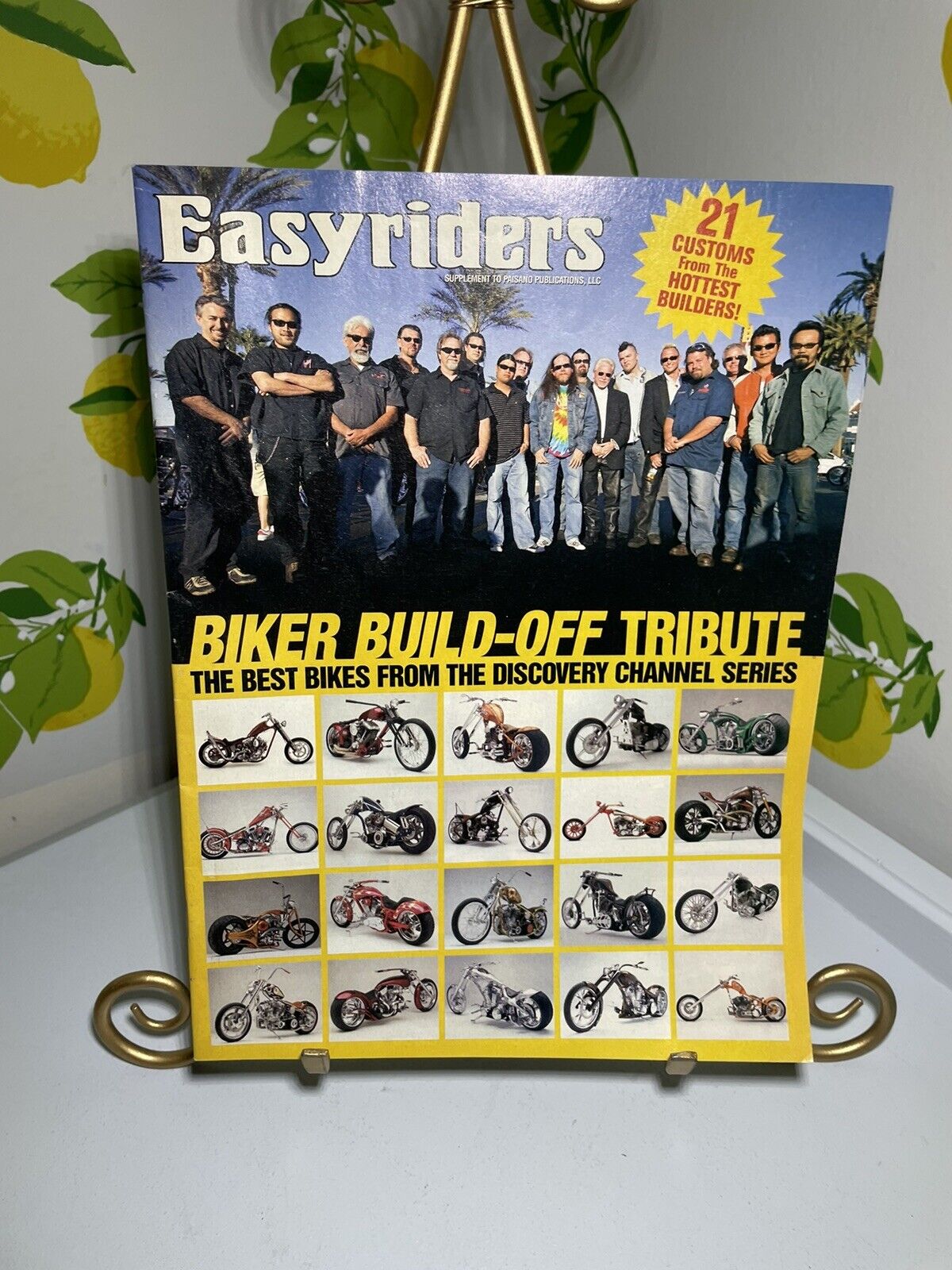 Easyriders Biker Build-off Tribute Magazine 