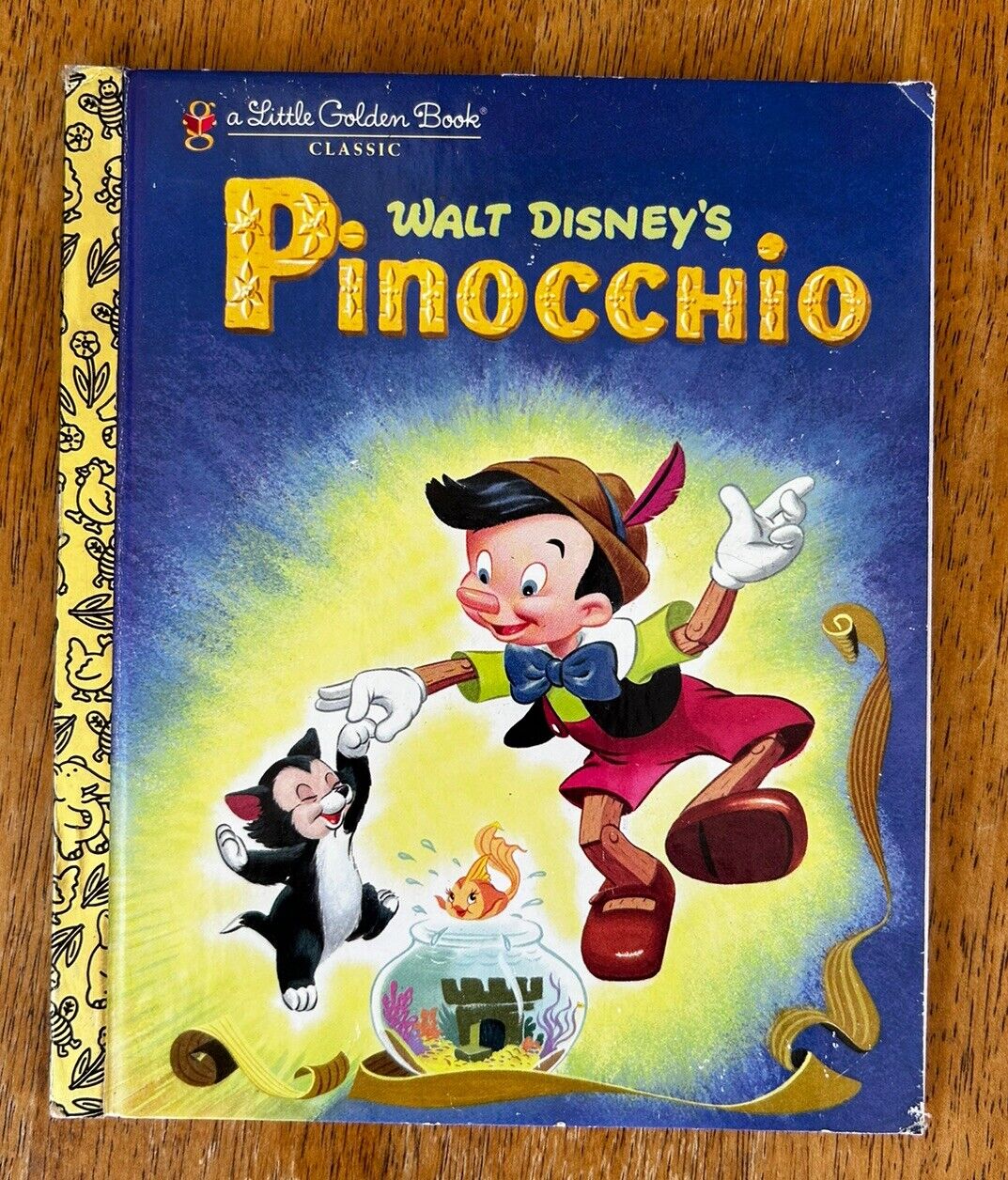 A Little Golden Book Walt Disney Pinocchio 1st Random House Edition