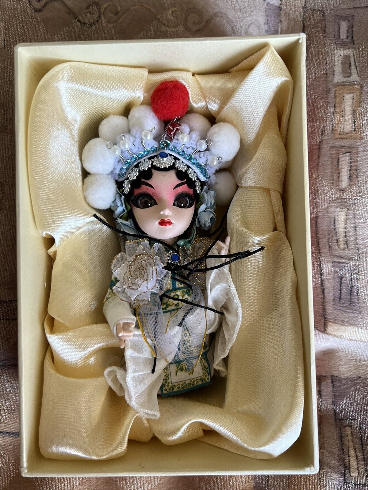 Peking Opera Silk Doll