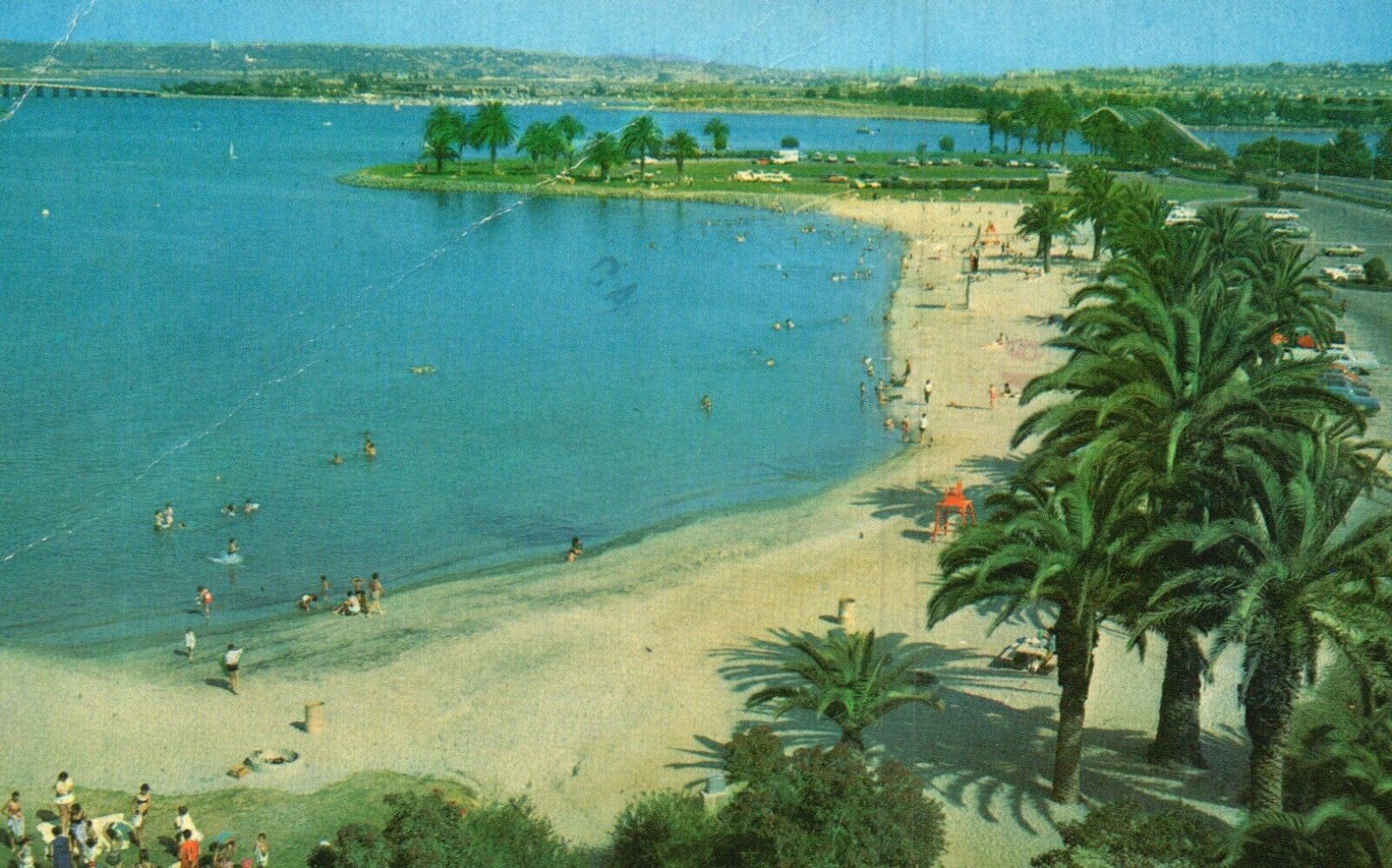 Postcard CA San Diego California Mission Bay Park 1977 Chrome Vintage PC b2652