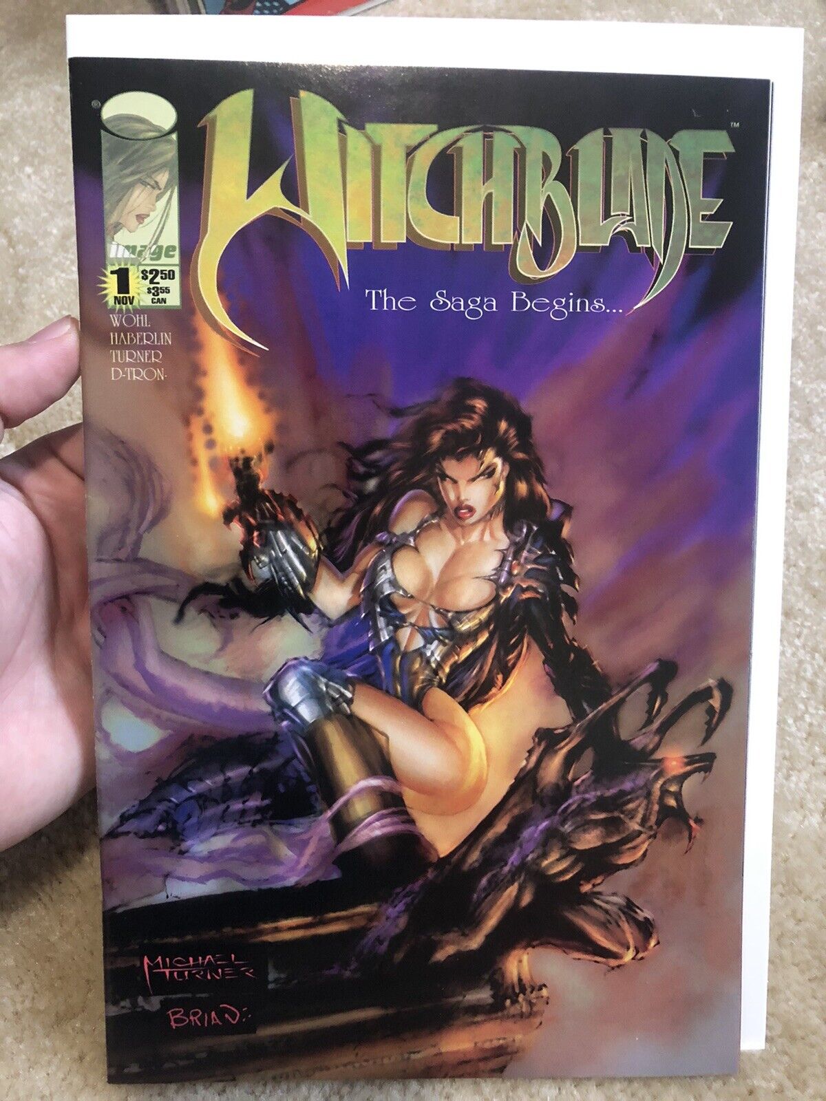 Witchblade #1   The Saga Begins... Image Comics 1995