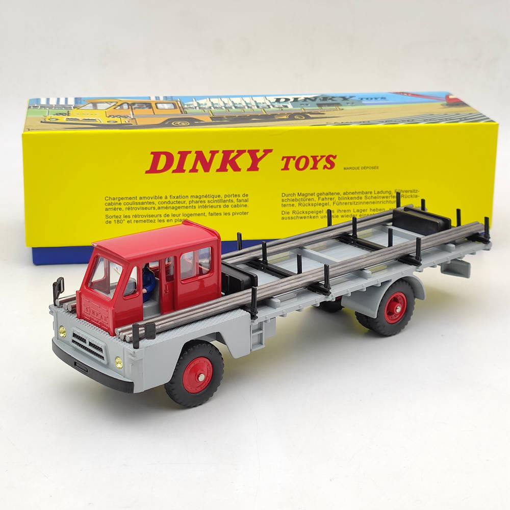 Atlas 1/43 Dinky Toys 885 CAMION SAVIEM S7 PORTE-FER Ring iron Diecast Models