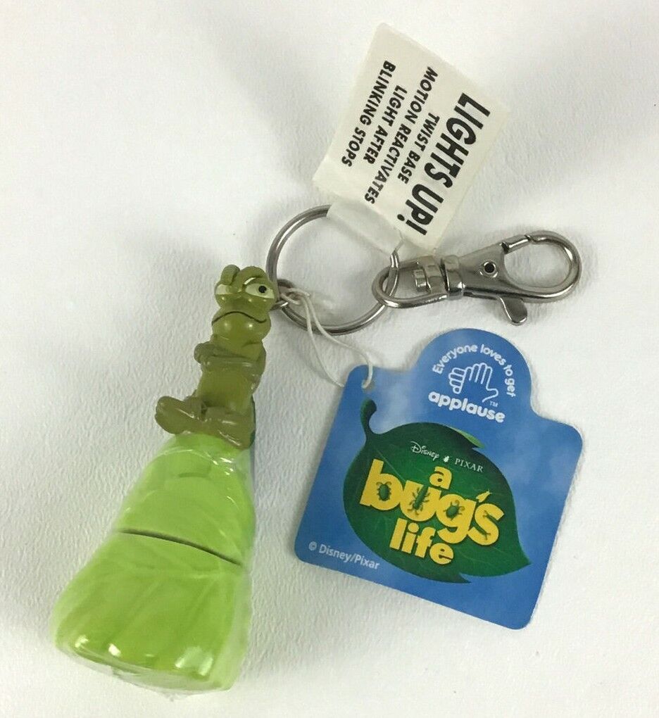 A Bugs Life Light Up Keychain Hopper Grasshopper New with Tags Disney Applause
