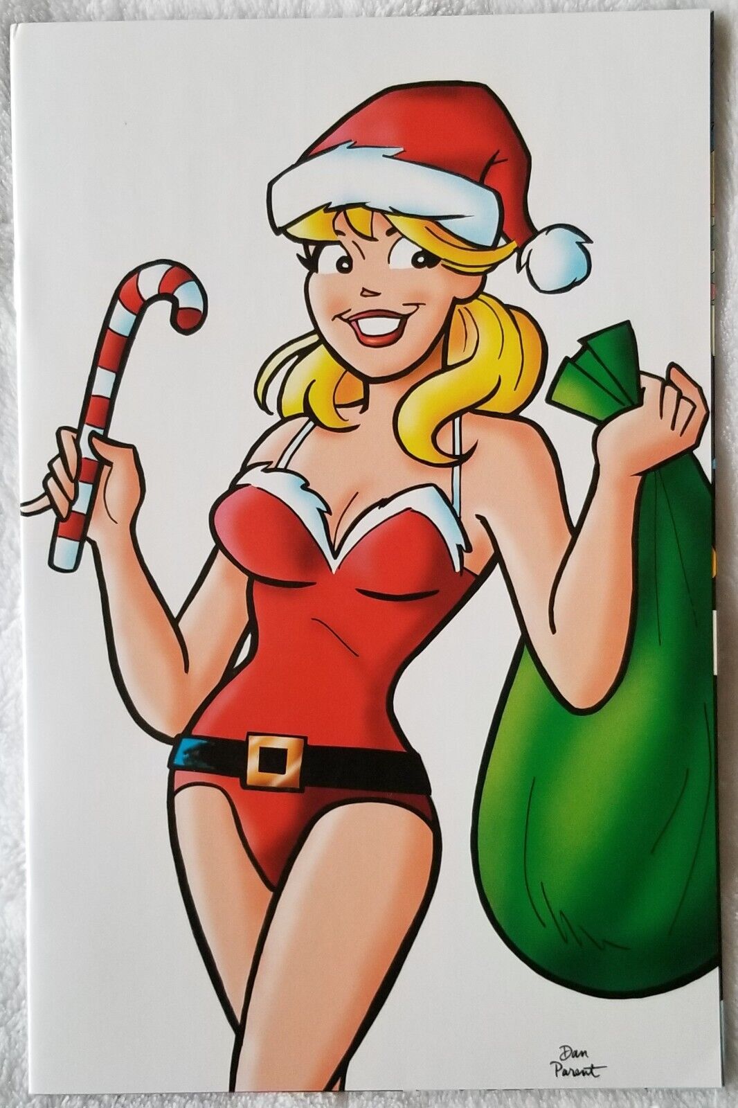 Archie Christmas Spectacular Betty - White Variant Dan Parent LE 250