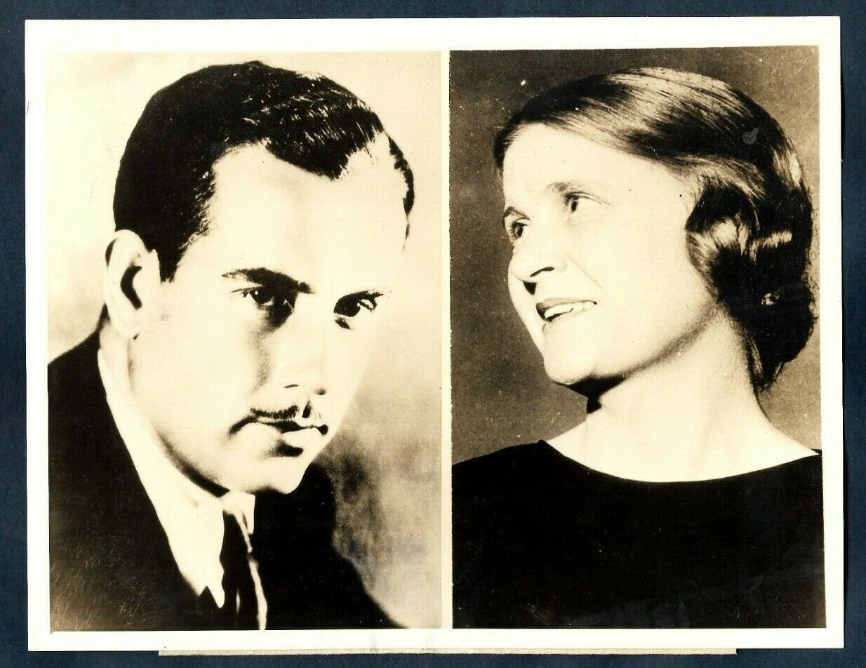 FILM PLAYERS MAE MARSH & GORDON SCOTT NEAR DEATH HOLLYWOOD 1935 Photo Y 208
