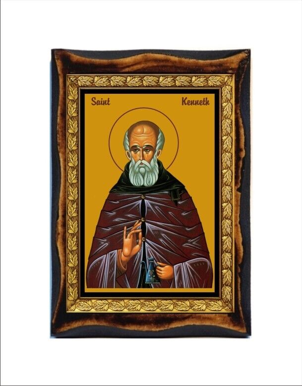 Cainnech of Aghaboe - Saint Kenneth - Saint Canice - Saint Kenny - San Canizio
