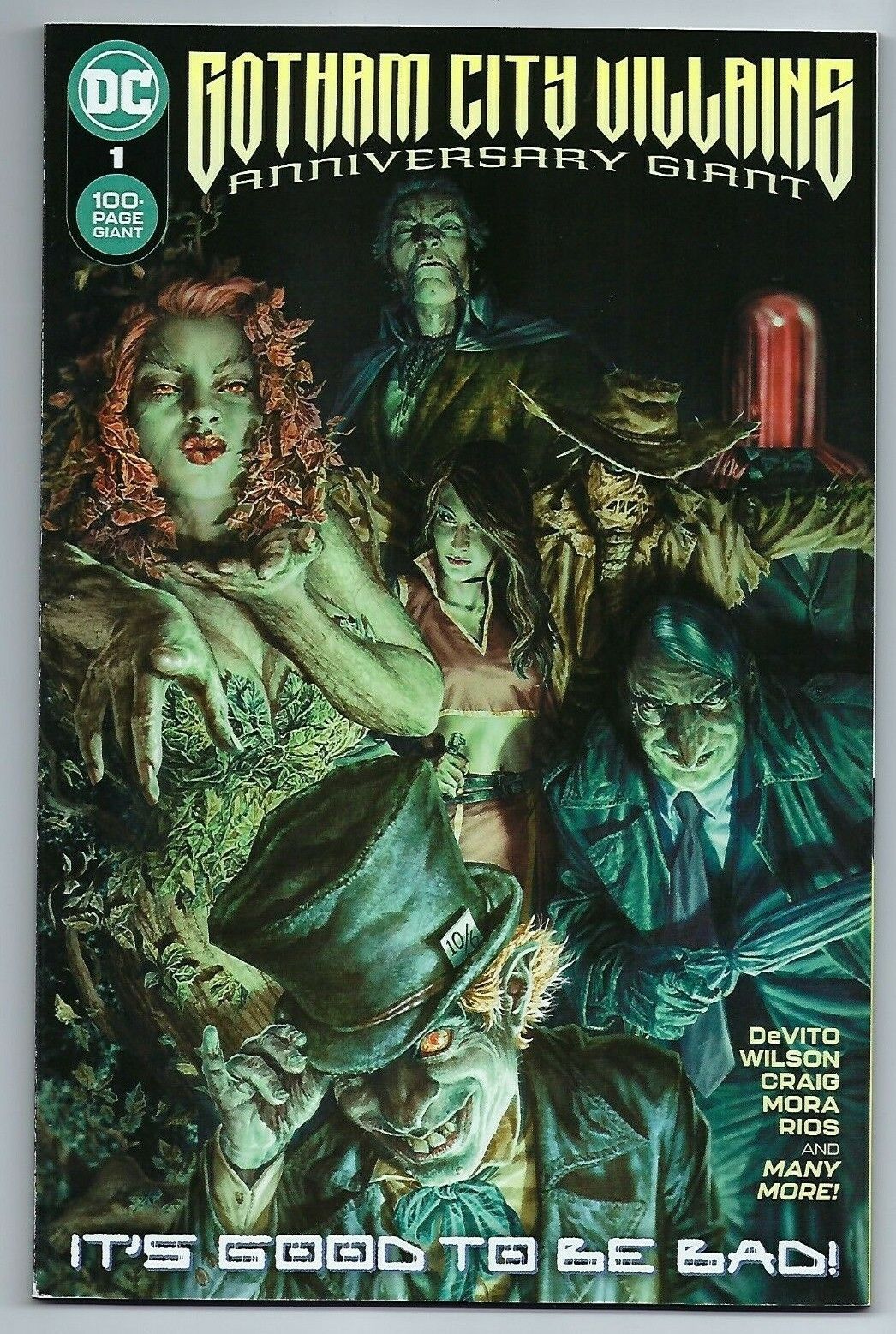 DC Comics GOTHAM CITY VILLAINS ANNIVERSARY GIANT #1 first printing cover A