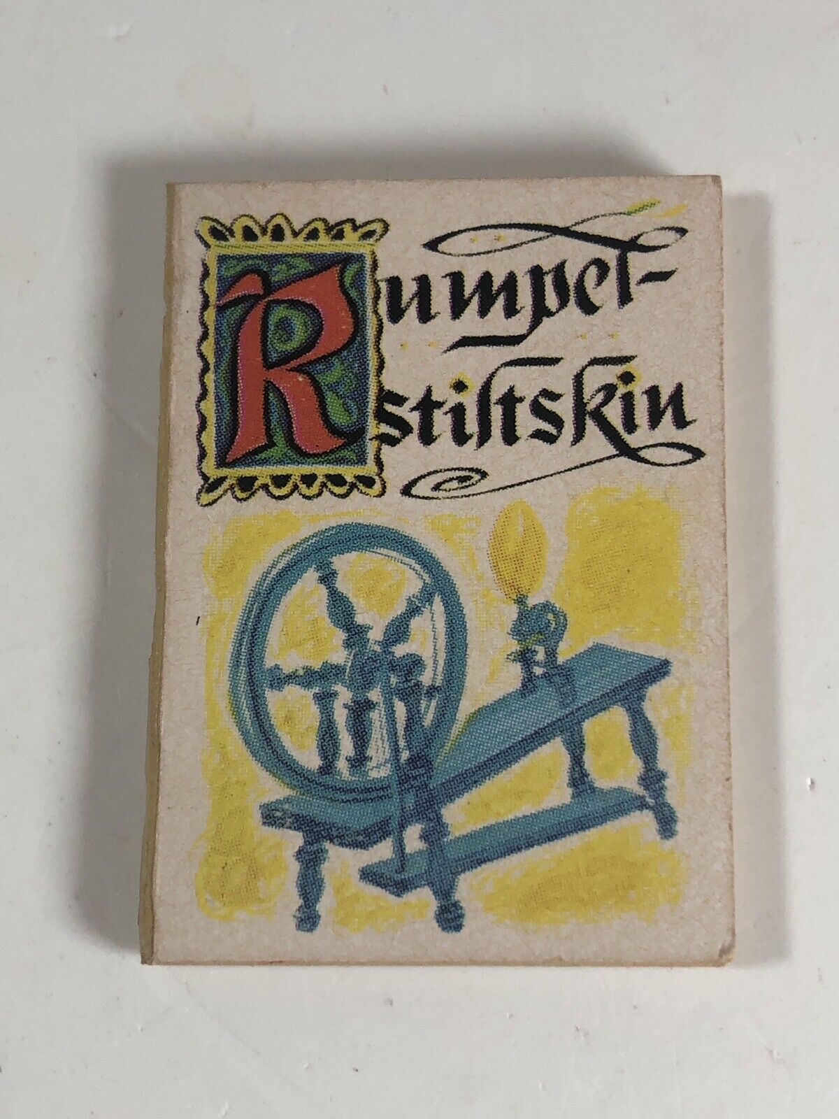 Vintage Cracker Jack 1960s Rumpelstiltskin Miniature Mini Book Vol 2 Book 8 Rare