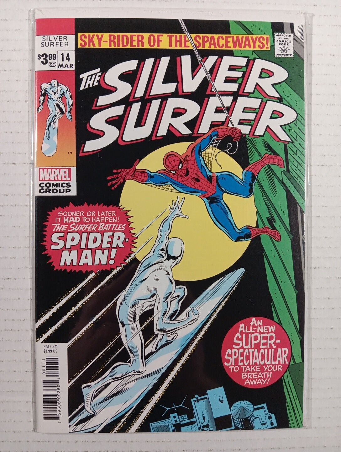 Silver Surfer 14 Facsimile Edition Comic Book