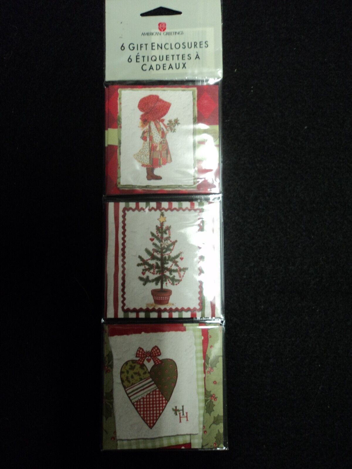 HOLLY HOBBIE AMERICAN GREETINGS CHRISTMAS GIFT TAGS NEW