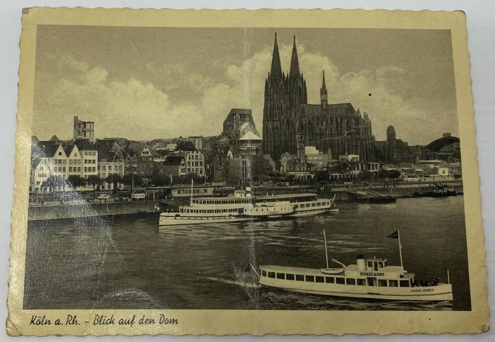 Vintage Postcard Leipzig Augustusplatz Park Hotel Leipzig Real Photo Photograph
