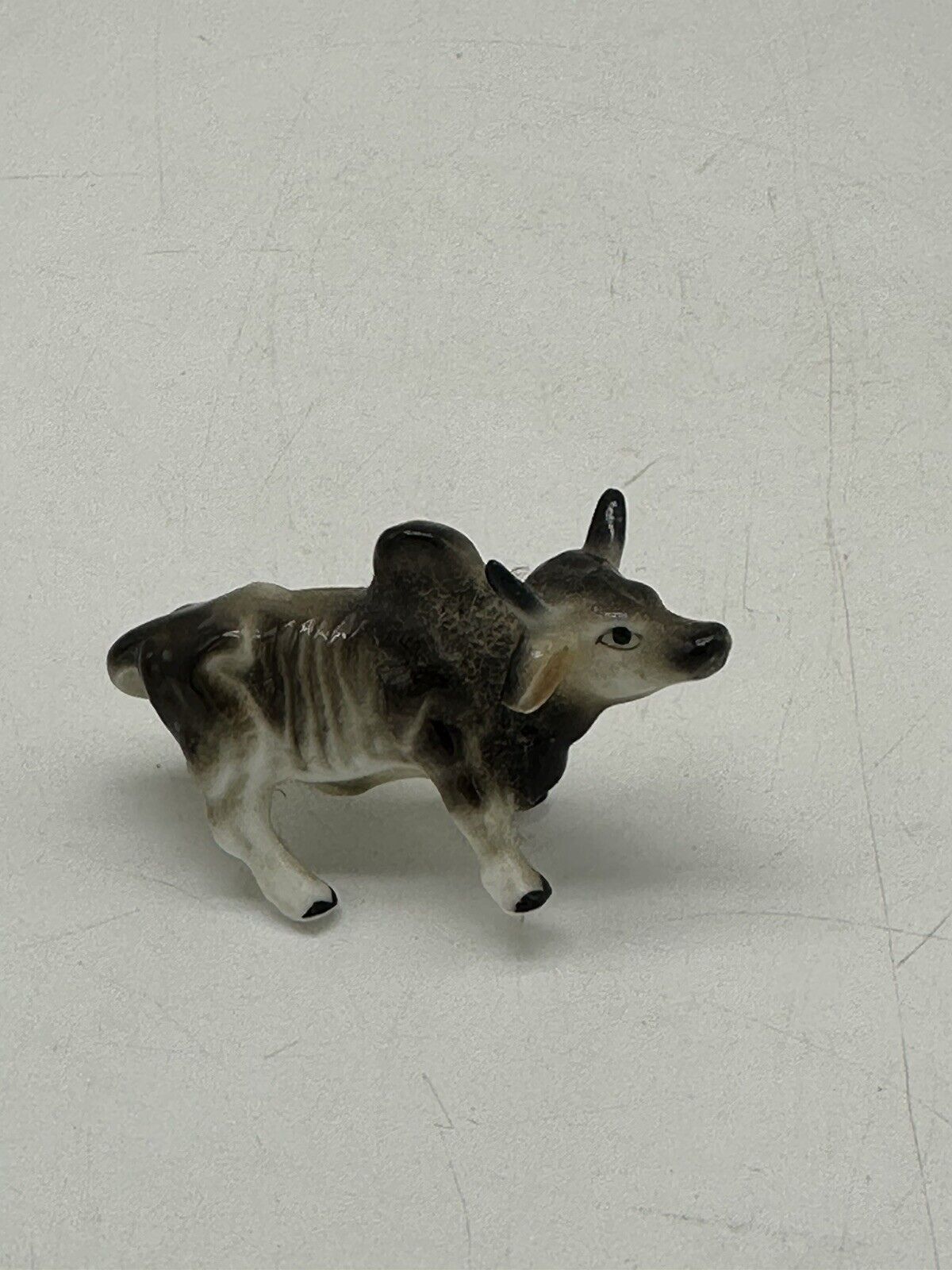 Vintage Miniature Bull Figurine