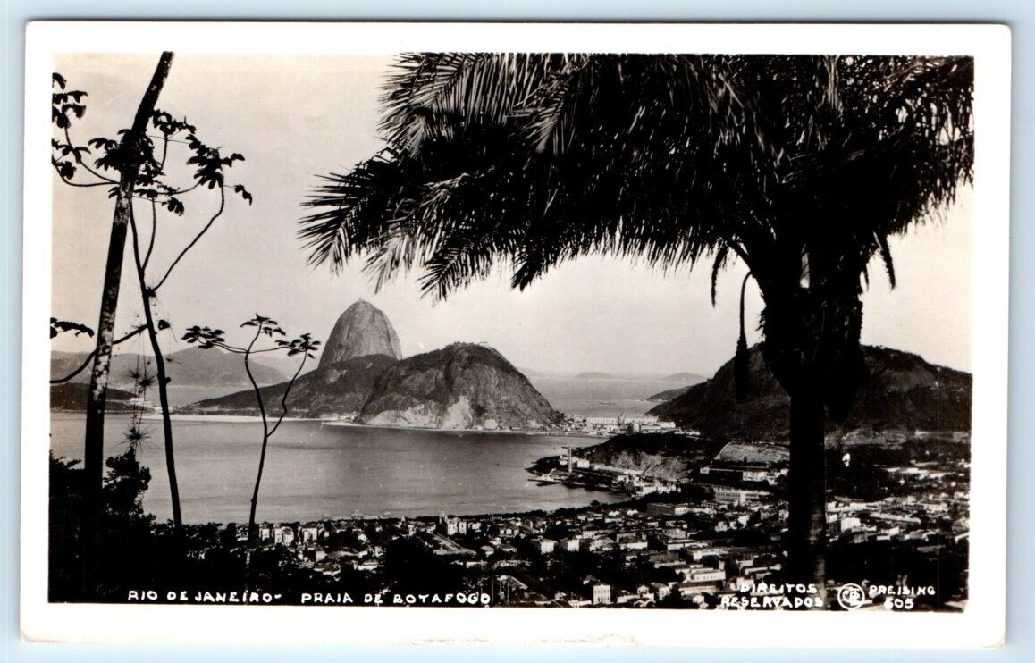 RIO DE JANEIRO Praia de Botafogo BRASIL Postcard
