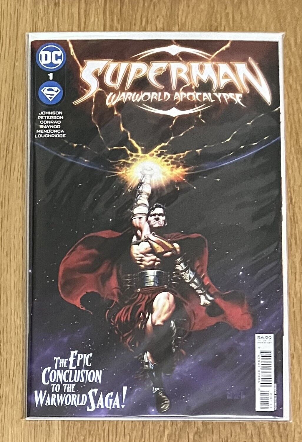 SUPERMAN WARWORLD APOCALYPSE #1 COVER A COMIC BOOK