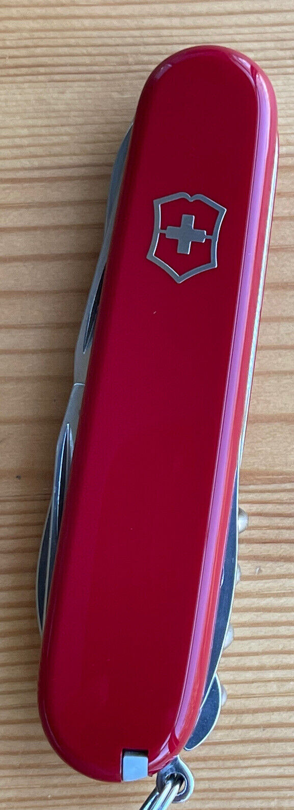 Victorinox HUNTSMAN Swiss Army Knife Great For Camping Shiny Handles Scales