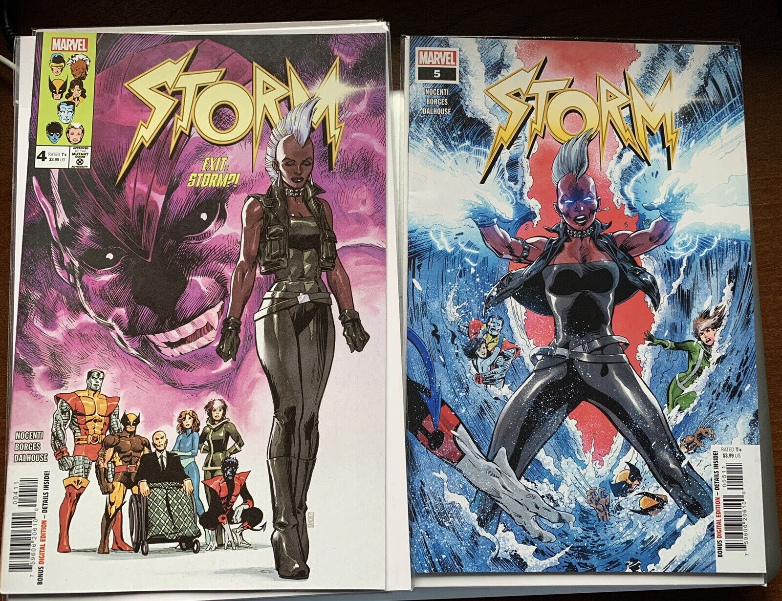 Storm #4 and 5 (2023) - X-Men - Marvel