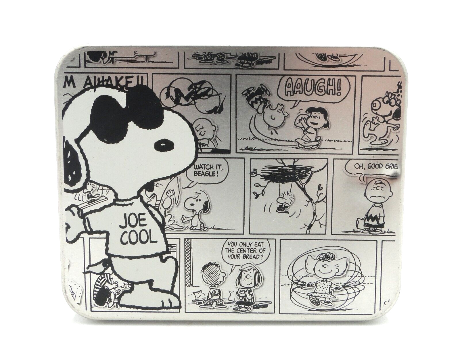 Peanuts Joe Cool Comic AOP bifold wallet With decorative tin