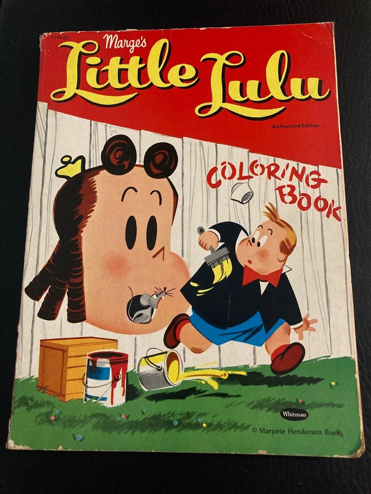 Marge\'s Little Lulu Coloring Book 1955 Whitman