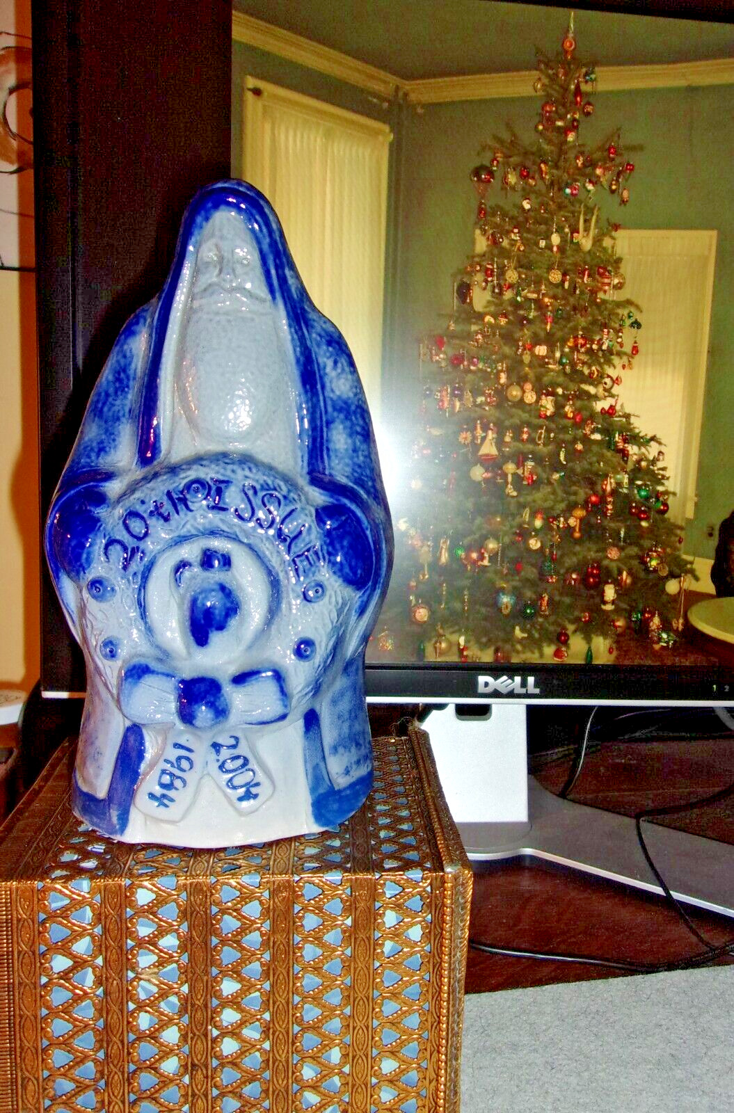 Father Christmas, 20th Anniversary (1984-2004), Eldreth Art Pottery: 8.5\
