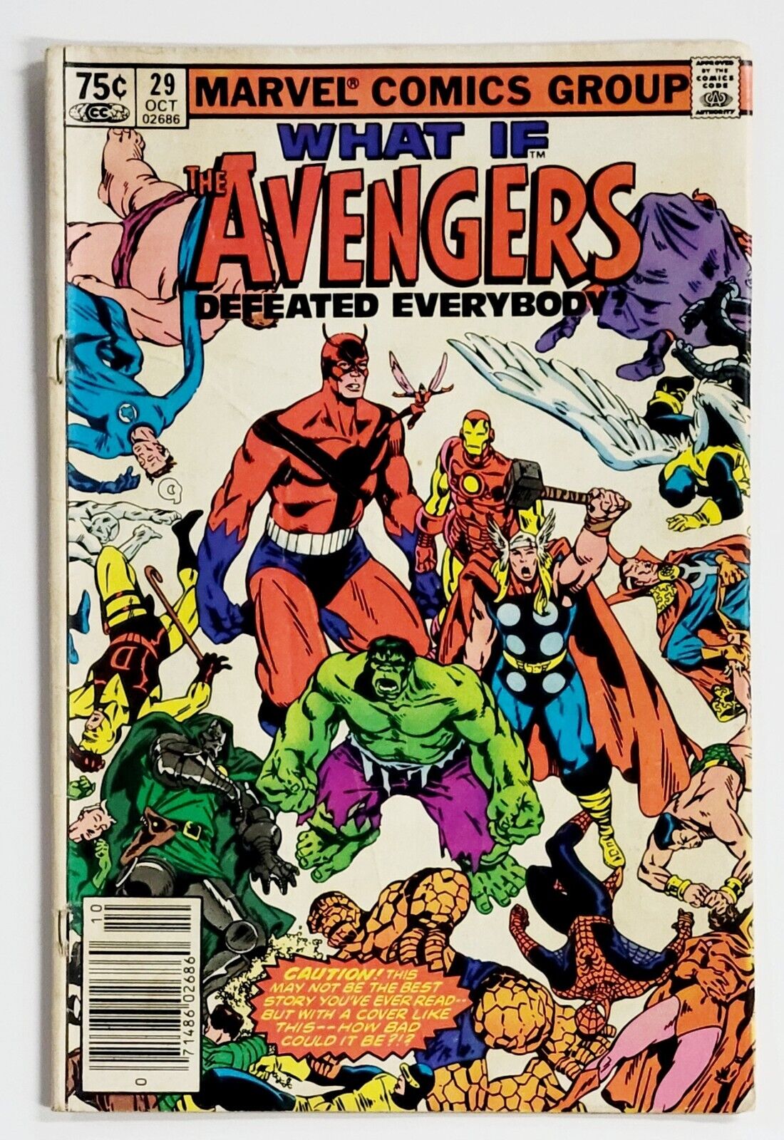 What If  #29 The Avengers Defeated Everybody Marvel Comics 1981 Newstand