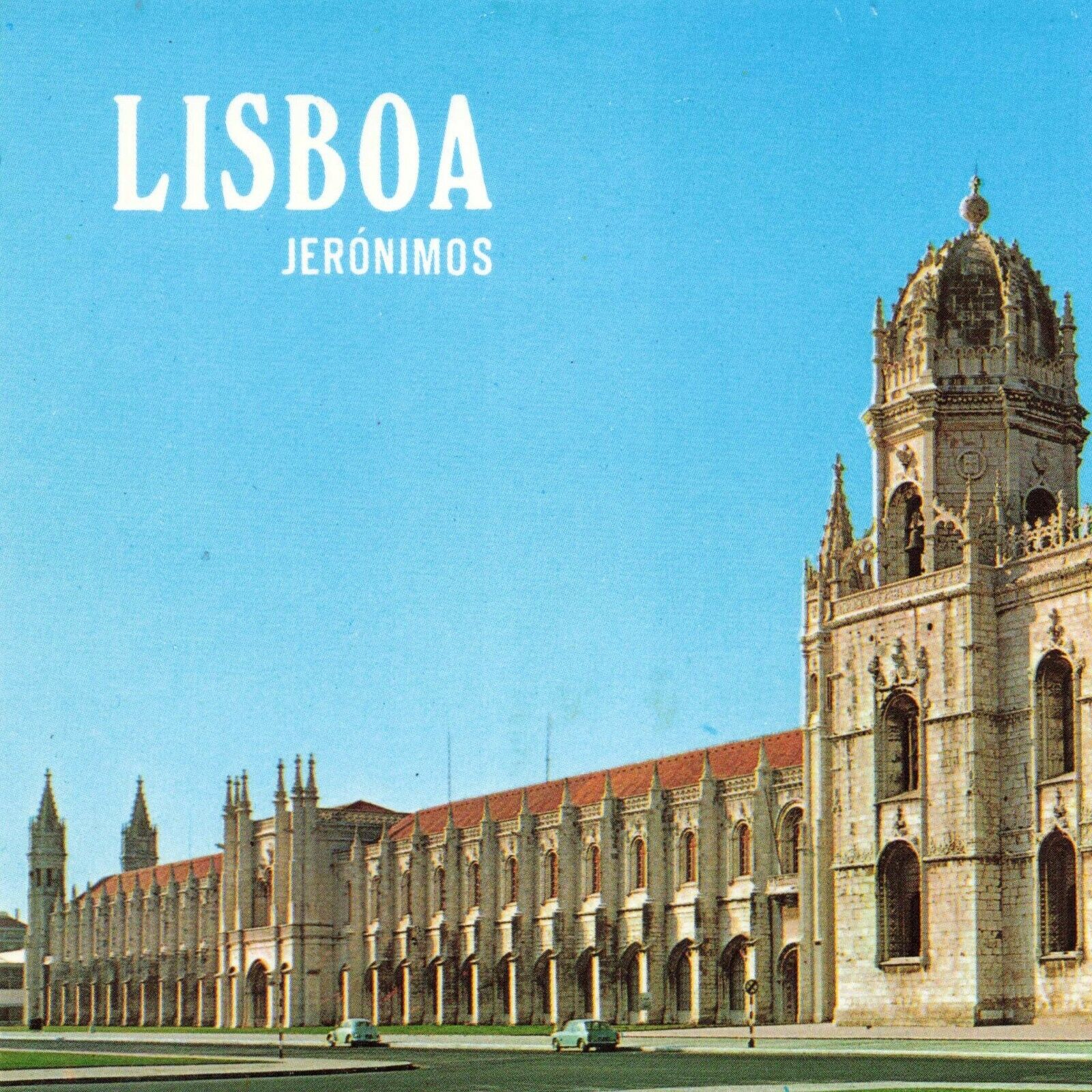 Lisbon Portugal PRT Jeronimo\'s Monastery Gothic Dome Lisboa Ephemera Postcard