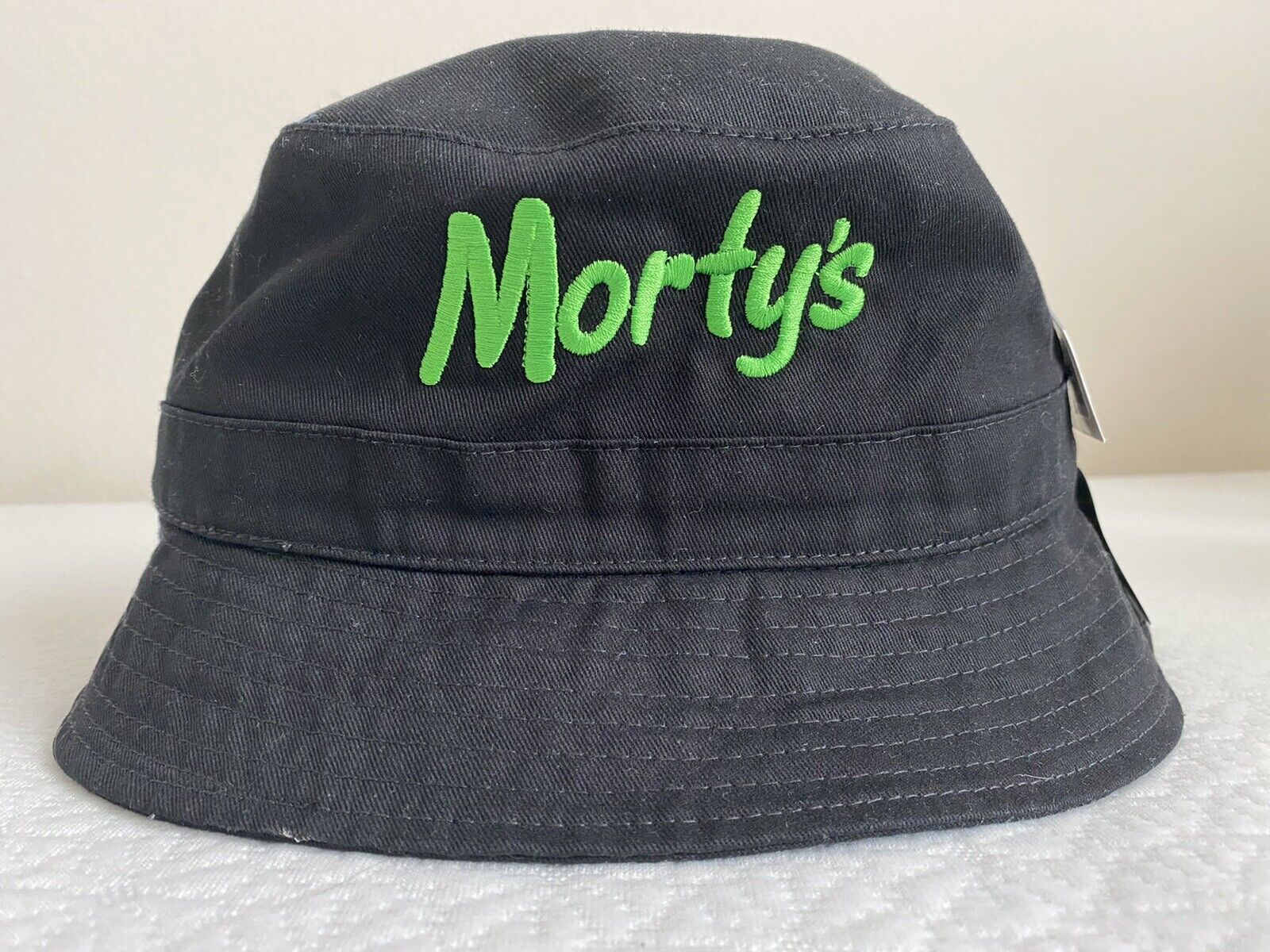 Limited Edition Uber Eats Wendy\'s Rick & Morty Promo Bucket Hat L/XL Nwt