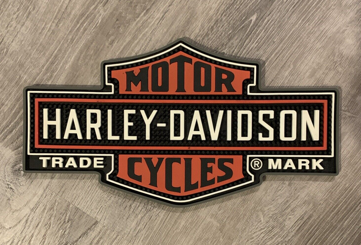 Harley-Davidson® Bar & Shield Non-Slip Beverage Drink Bar Cocktail Mat HDL-18510