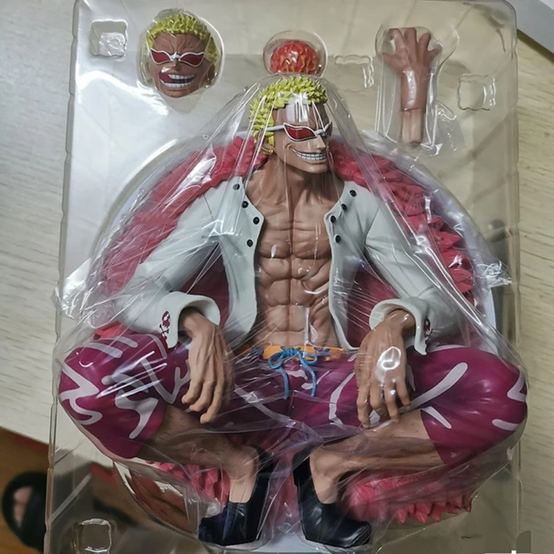 Anime One Piece Figure Donquixote Doflamingo Action Figure One Piece Shichibukai