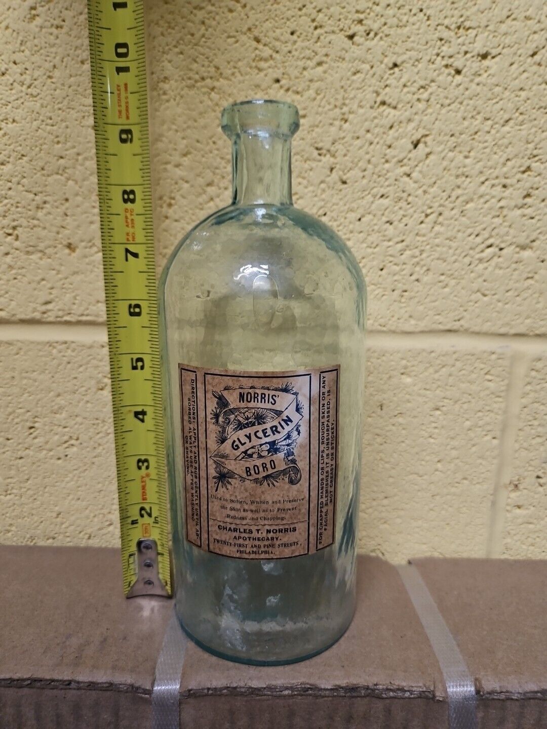 Vintage Glycerin Bottle
