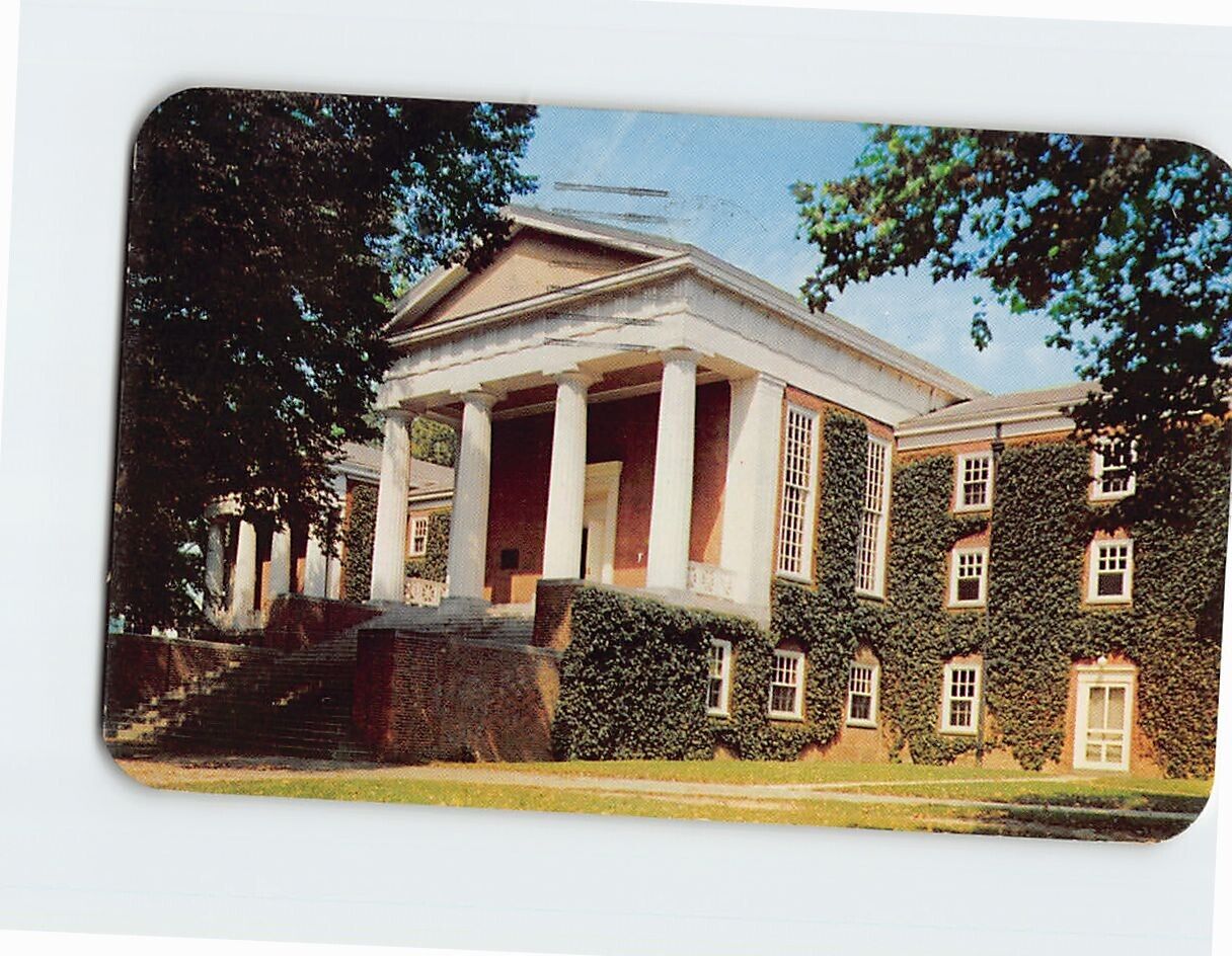 Postcard Old College, University Of Delaware, Newark, Delaware