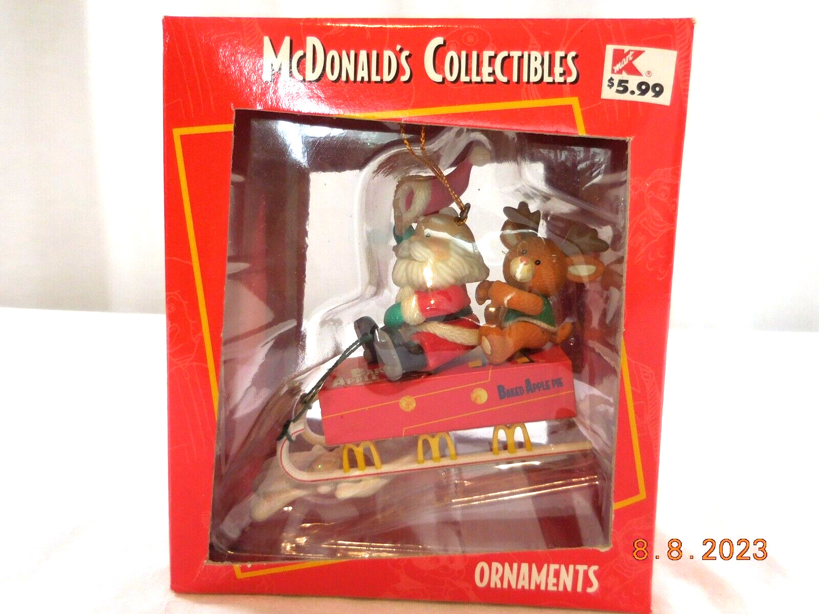Vintage 1996 McDonald’s Collectibles Christmas Ornament