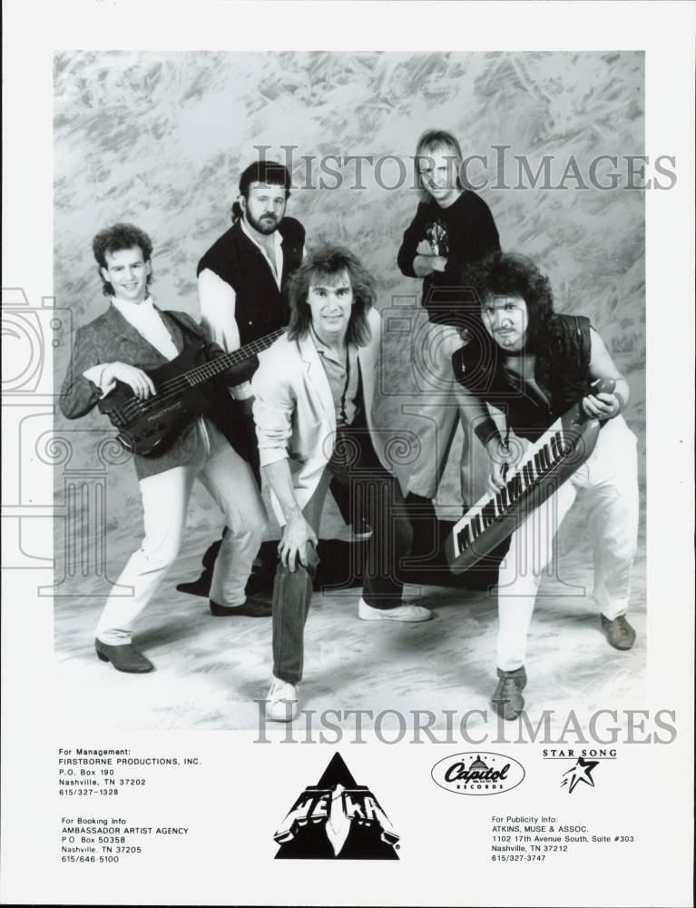 1988 Press Photo Petra, Music Group - lrp91132