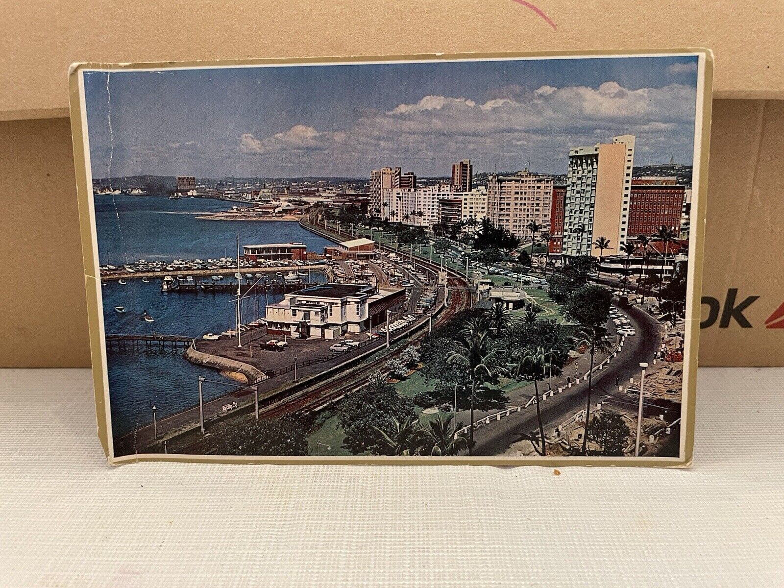 Vtg Postcard Esplanade Durban South Africa Unused