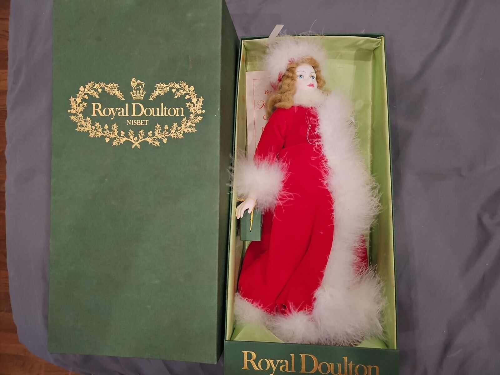 Royal Doulton Nisbet Christmas Doll 12.5\