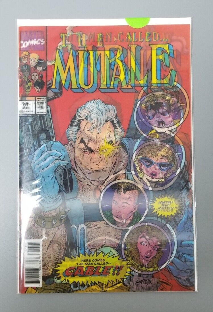 Marvel Comics The Man Called Cable #150 Lenticular Variant New Mutants #87 2017