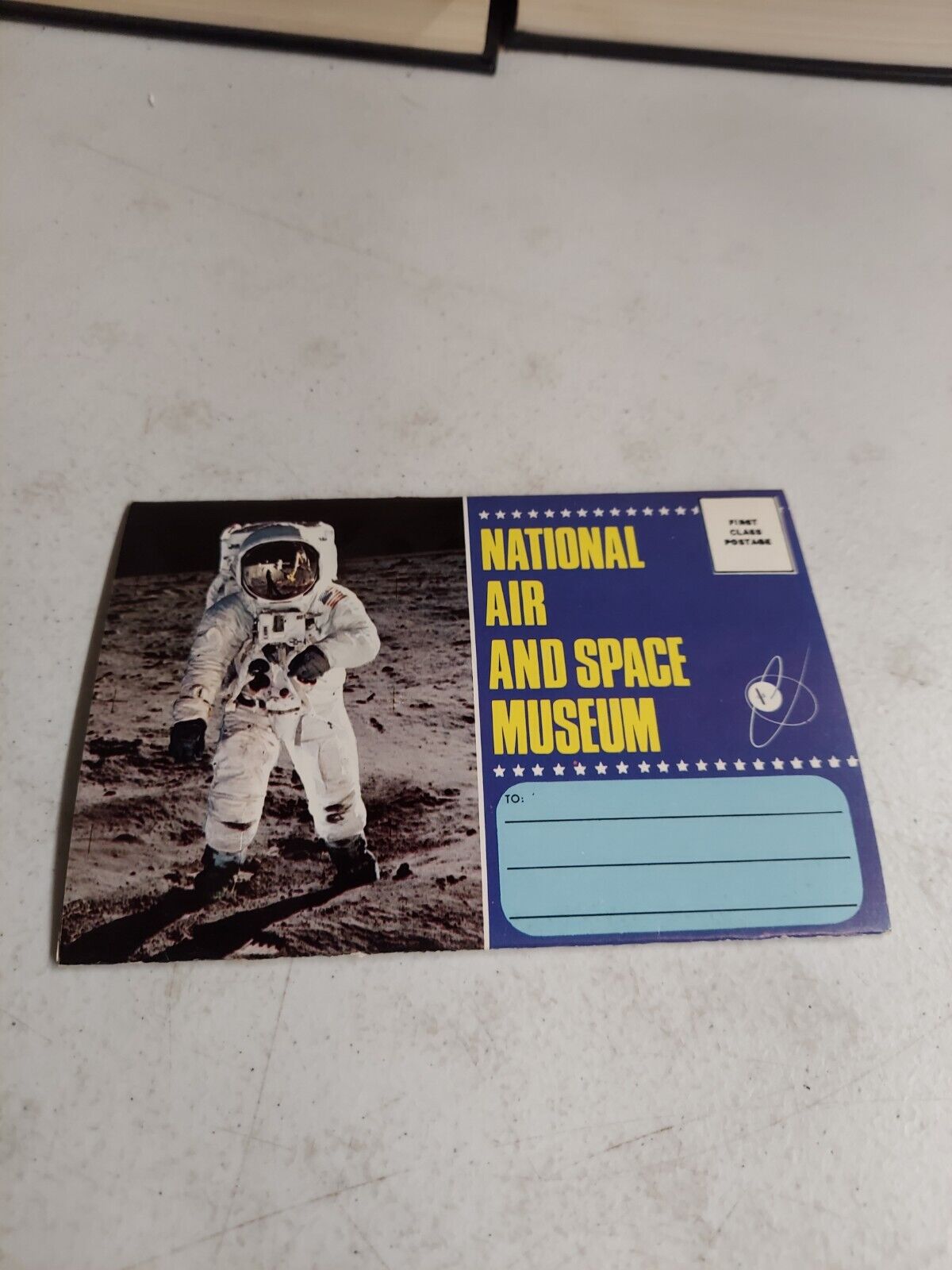 Vtg. National Air And Space Museum Multi-fold Postcard
