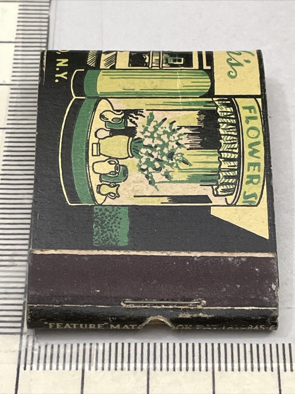 Rare Feature Matchbook  Forbach’s  Shop & Greenhouses  Buffalo, NY gmg  Unstruck