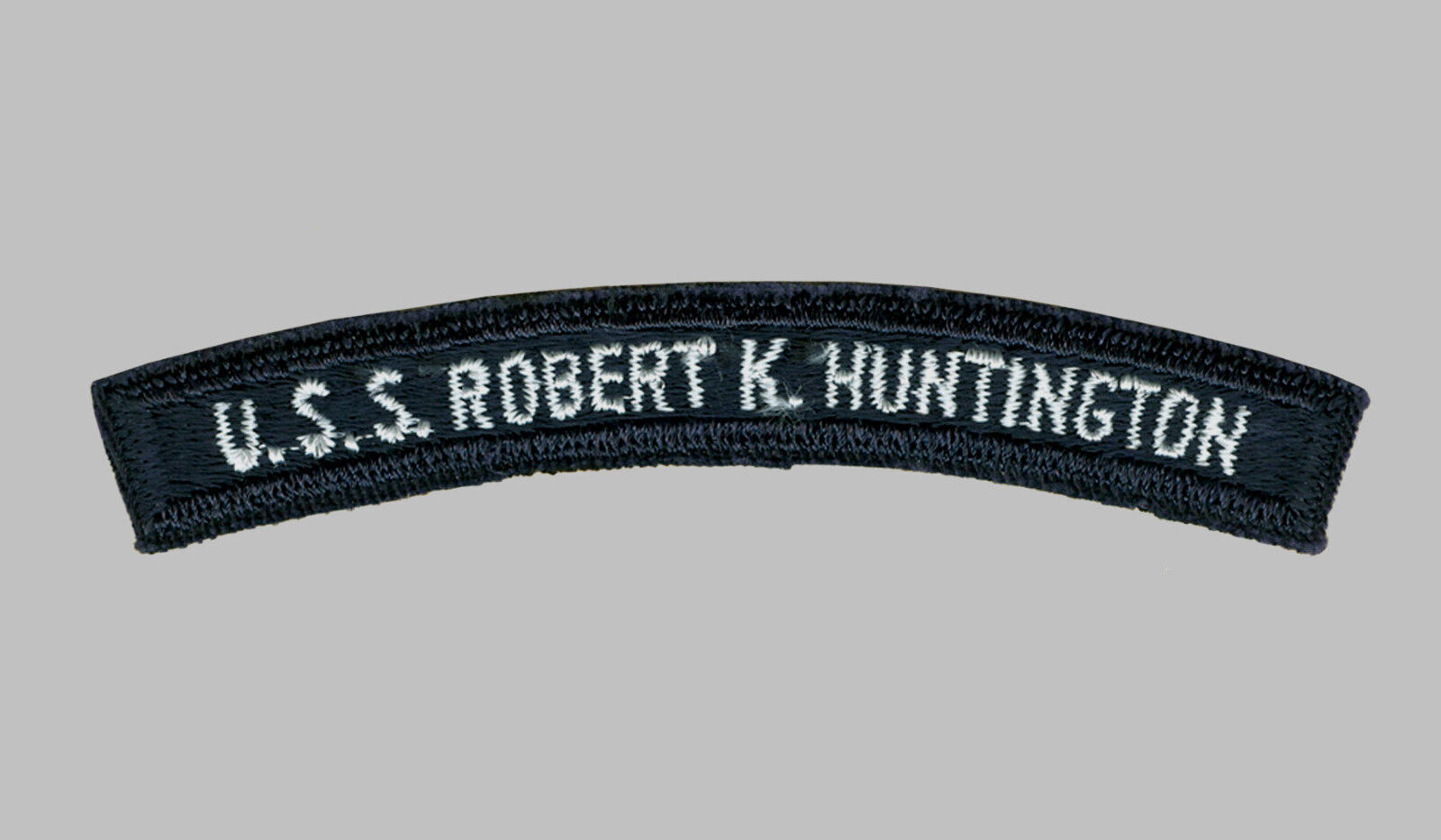 US Navy DD-781 USS Robert K. Huntington Destroyer UIM Shoulder Rocker (06-12)